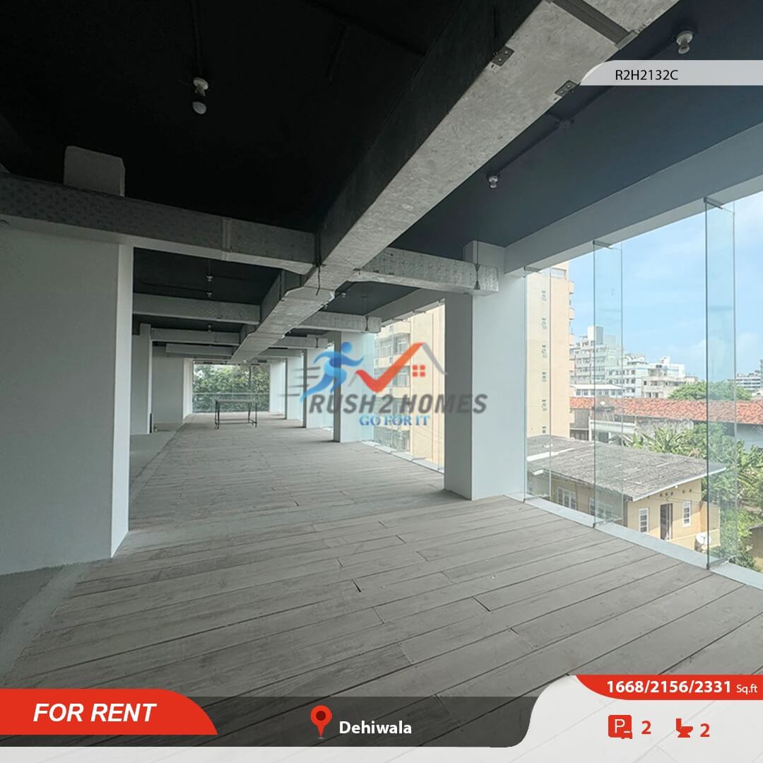 Commercial Space for Rent in Dehiwala | Facing Galle Road with Multiple Commercial Spaces